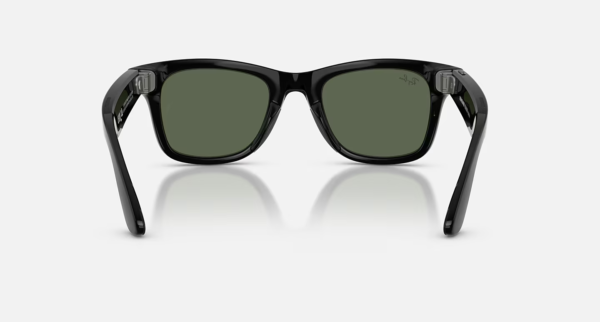 Ray-Ban Meta Wayfarer (Gen 2) Shiny Black AI Glasses with Green Lenses - Obrázok 5