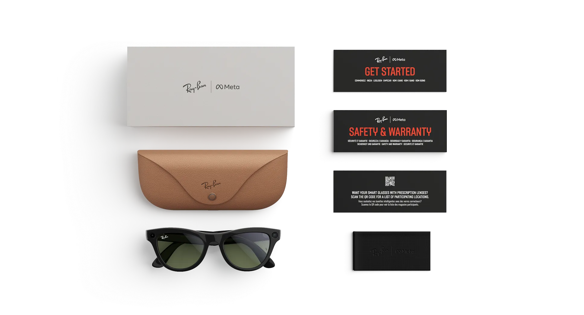 Ray-Ban Meta Skyler (Gen 2) shiny black AI glasses with green lenses - Obrázok 5