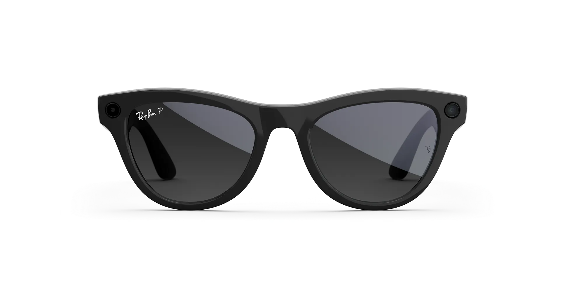 Ray-Ban Meta Skyler (Gen 2) Shiny Black AI Glasses with Polarized Black Lenses - Obrázok 2