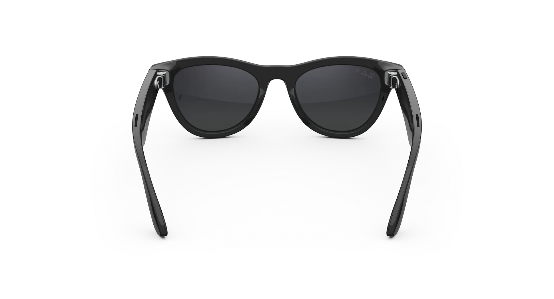 Ray-Ban Meta Skyler (Gen 2) Shiny Black AI Glasses with Polarized Black Lenses - Obrázok 4