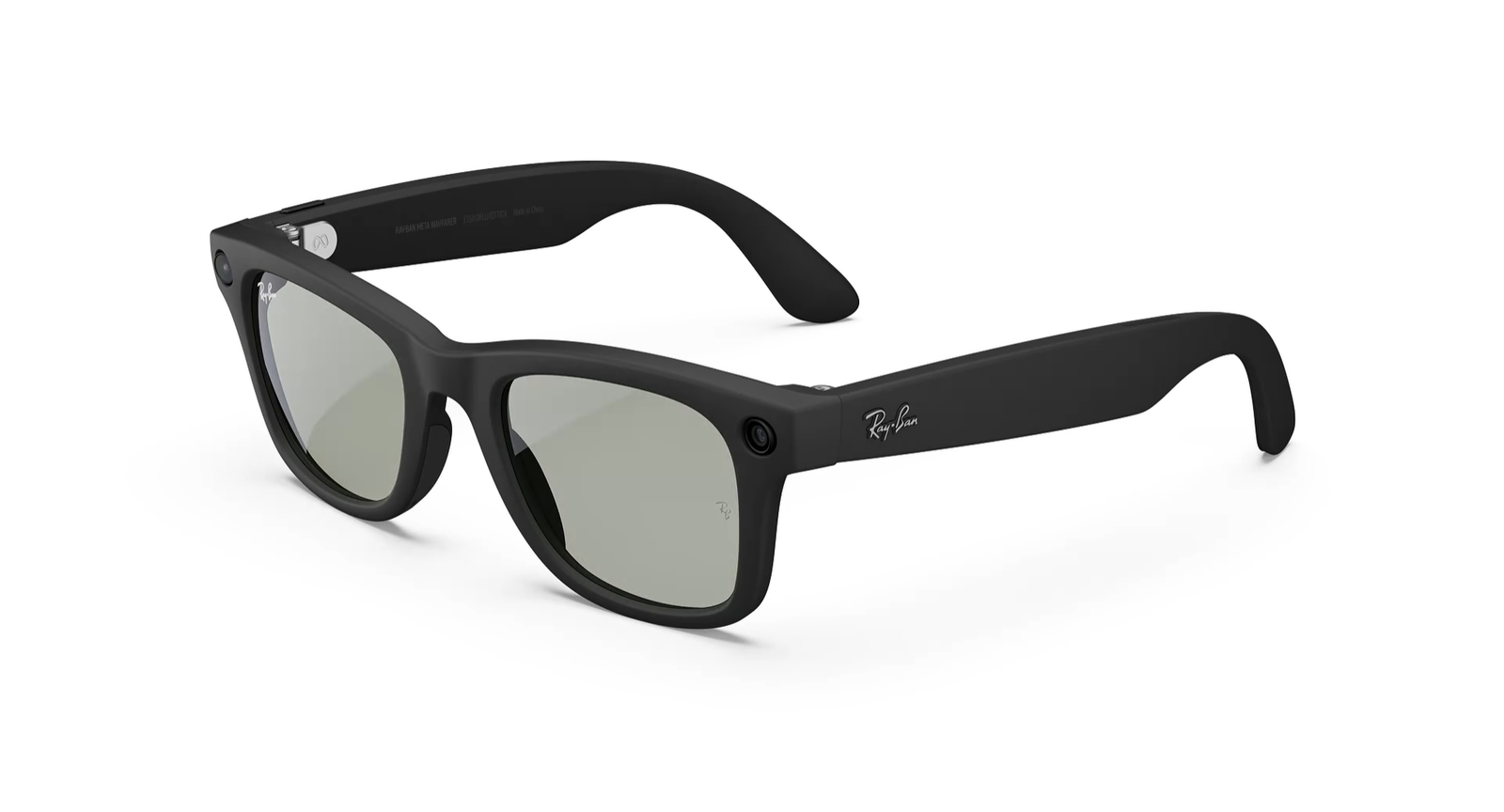 Ray-Ban Meta Wayfarer (Gen 1) Matte Black AI Glasses with Black Lenses - Obrázok 1
