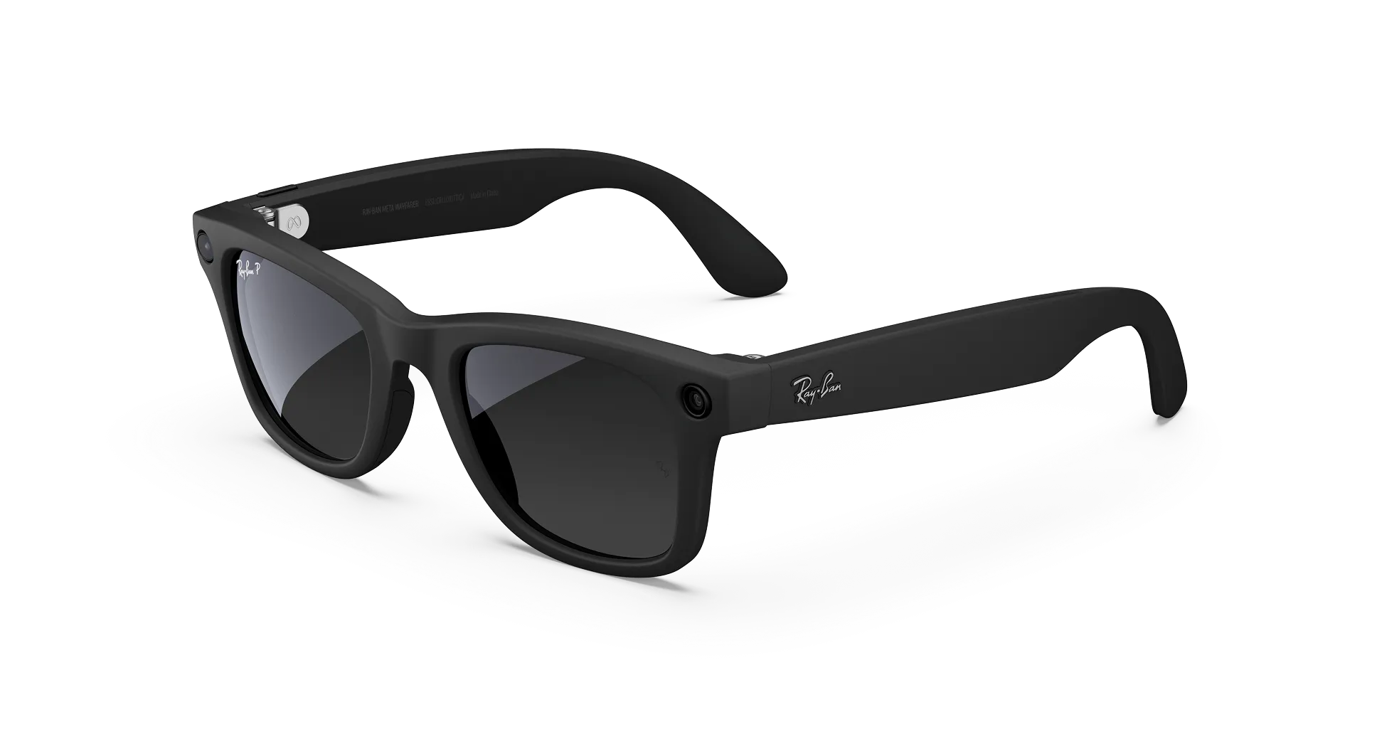 Ray-Ban Meta Wayfarer (Gen 1) Matte Black AI Glasses with Black Lenses - Obrázok 1