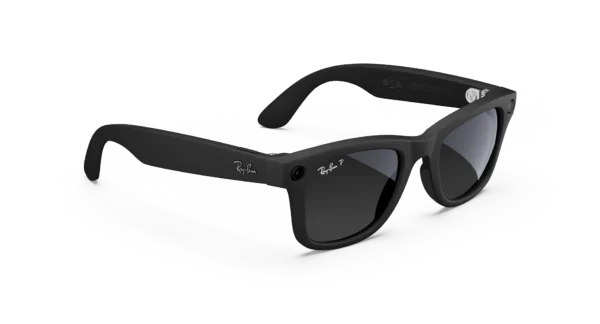 Ray-Ban Meta Wayfarer (Gen 1) Matte Black AI Glasses with Black Lenses - Obrázok 3
