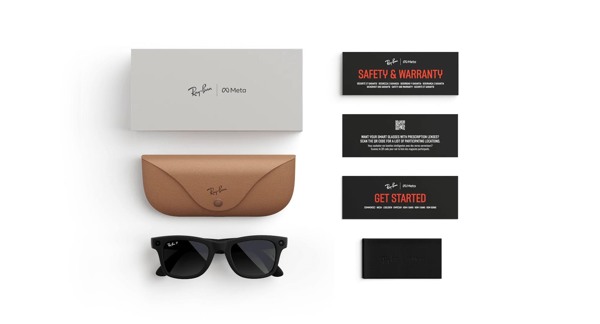 Ray-Ban Meta Wayfarer (Gen 1) Matte Black AI Glasses with Black Lenses - Obrázok 5