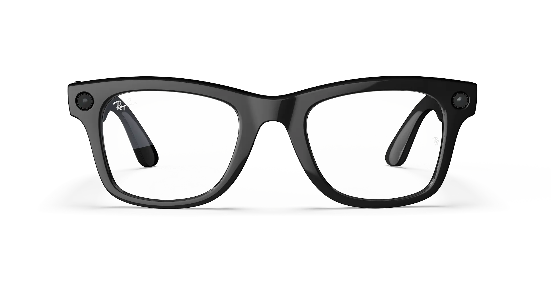 Ray-Ban Meta Wayfarer (Gen 1) Shiny Black AI Glasses with Clear Lenses - Obrázok 2