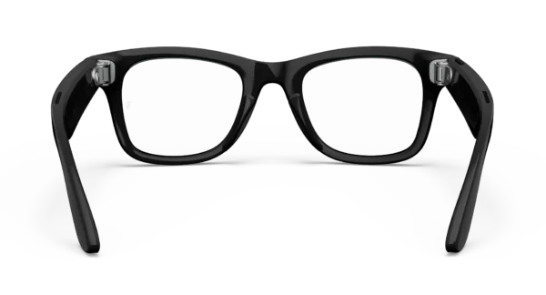 Ray-Ban Meta Wayfarer (Gen 1) Shiny Black AI Glasses with Clear Lenses - Obrázok 4